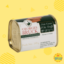 조르쥬 브룩 푸아그라 145g 거위간 프랑스