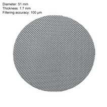 드롱기 부품교체 호환 51/53.5/58.5mm 에스프레소 포타필터 커피 머신 용 퍽 스크린 필터 메쉬 드롱기 가, 03 은