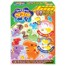 콩꼬물마켓 아쿠아매직 공룡 친구들 만들기 물감놀이 장난감 세트