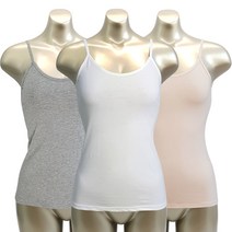 모띠마마 여성용 스판 끈나시 3p