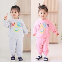 [빛찬온] 코헨 스마일상하 유아 아동 남아 여아 봄 상하복 XS-XL