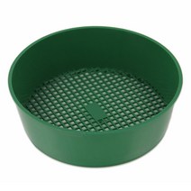 hight quality sieve earth stone fine mesh 원예 도구 홈 planting plastic sieve screen 정원 토양 필터 net sifter, 초록