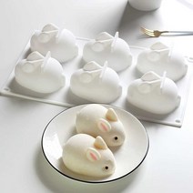 휘낭시에 실리콘 토끼빵 틀 제과제빵도구