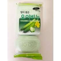 향이 좋은 오이 비누 90g 3개입, 단품, 단품