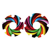 전동킥보드악세서리 튜닝 부품 2 개/대 전기 스쿠터 앞바퀴 스티커 PVC 모터 보호 커버 쉘 킥 액세서리 샤오미 M365/1s/pro2, [12] 12