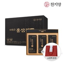 천지양 6년근 홍삼정 로얄스틱 30포x1박스+쇼핑백 홍삼스틱 진세노사이드 벌꿀함유, 천지양 6년근 홍삼정 로얄스틱 30포x1박스 쇼핑백