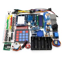 아두이노우노 아두이노 메가 키트 블루투스 R3 Arduino Uno R3 - 브레드 보드 및 홀더 스텝 모터/서보/1602, 01 whit cartons