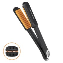 디오비 나이아가라 지그재그 고데기 G7-WN 라운드열판 전문가용, 샤이니티타늄