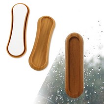 우드무늬 방충망 베란다창문 미닫이 손잡이 2입