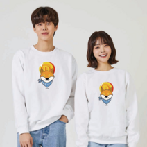 오너클랜 도지코인시바견진돗개5 맨투맨 후드티 BK