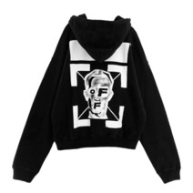 OFFWHITE 12주년 마스크 페이스 후드티 OMBB037E20FLE007 1001