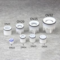 PVC볼밸브 배관 파이프 플러그인 플라스틱 역류 방지 밸브 스프링 체크 외부 dia.10-32mm 수족관 정원 관개 수량계 밸브 부품, ov25