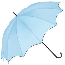 [문 박쥐] 우산 여성 점프 긴 우산 스트라이프 프린트 12 뼈 사양 여성 페일 스카이 일본 친골 길이 : 58㎝ 전체 길이 : 약 86㎝ 직경 : 약 99㎝ 수중 길이 : 약 20cm (-)