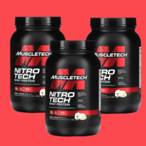머슬텍 니트로테크 분리 유청 단백질 펩타이드 크레아틴 포타슘 바닐라 크림 1kg, 옵션1