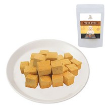 정품 국내산 강아지간식 누나맘마 애착간식 동결건조 야채큐브 당근 100g, 1set