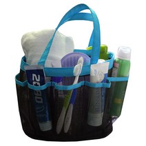 레브하우스 메쉬 목욕바구니 블루, 1개, 색상:메쉬목욕바구니_블루