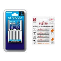 파나소닉 BQ-CC51 충전기 후지쯔 AA 4알