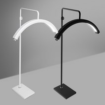 LED 반영구 속눈썹 뷰티 샵 피부 미용 조명 문라이트 스탠드 DH-MOON27, [화이트] 문라이트_DH-MOON27