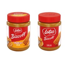 로투스 스프레드 2종세트(오리지널 400g 크런치 380g) 각1통씩 총2통, 로투스 크런치 380g 1병 + 오리지널 400g 1병, 1세트