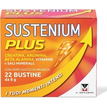 Maintain Supdenium Plus- 아미노산 비타민 및 미네랄의 특정 복합체를 기반으로 한 에너지 보충제. 신체적 정신적 에너지를위한 22 향 주머니., 4개