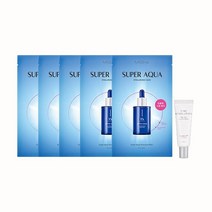 [SSG][미샤] 슈퍼아쿠아 앰플 마스크 5매 + 증정:퍼스트 크림25ml, 단품