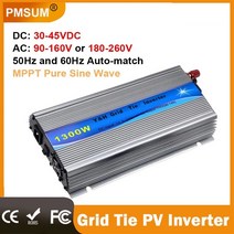 1300w grid tie 태양광 인버터 mppt 순수 사인파 마이크로 인버터 dc30-45v pv 입력 ac120v220v for 36v solar panel home syste, DC 20-45V, 110-120v