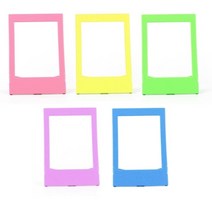 작은 사이즈 납골당 봉안당 액자 ins plastic photo frame frame, s1 1set(5개), 8.9x5.7x0.3cm
