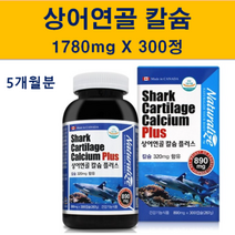 상어연골 칼슘 약 300캡슐