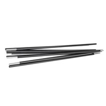 알루미늄 합금 텐트 폴 8.5mm 360cm-고강도 야외 캠핑 하이킹 9 섹션, 검은색, 01 Black