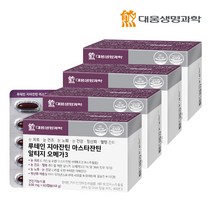 대웅생명과학 루테인 지아잔틴 아스타잔틴 알티지 오메가3, 4개, 60정