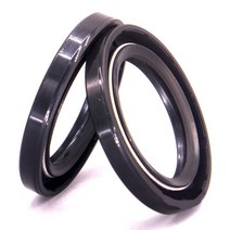 블랙 ID 50-75mm TC/FB/TG4 스켈레톤 오일 씰 링 NBR 더블 립 개스킷 회전 샤프트용, 20 55x70x10mm 1Pcs