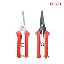 베스토 다목적가위 2종 공작 전지 원예 전선 DIY작업, B-MS200(크롬)