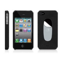 맥컬리 [맥컬리]iPhone4/4s 스넵온 손잡이 고리케이스 블랙 metrobp4, 선택완료, 단품없음