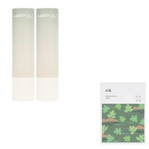 [한율] [본사직영★] 자연을 닮은 립밤 3.5g x 2 (옵션) (+자연을 닮은 시트마스, 옵션:4호 서리태, 상세 설명 참조