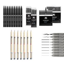 COPIC 코픽 사쿠라피그먼트 모로토우 블랙라이너 모음, A_코픽COPIC멀티라이너/블랙_0.5mm