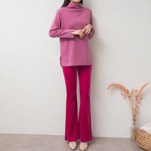 자체제작 빅사이즈 벨벳 바지 부츠컷 나팔 팬츠 벨로아 가을 겨울 미시 여성의류 중년 마담 엄마옷