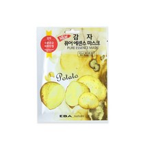 1+1 퓨어에센스 감자 마스크팩 1p 수분팩 시트팩 피부진정, 1+1)2개