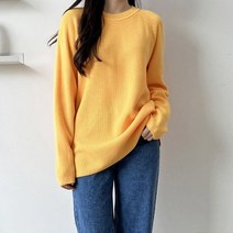 코지 여자 다양한 컬러종류 하찌 골지 데일리 니트