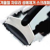 상상공간 겨울철 필수품 차유리 성에제거 스크래퍼 차량용 멀티 눈제거기 제설 용품 자동차 청소 도구, 성에제거 스크래퍼 1+1개