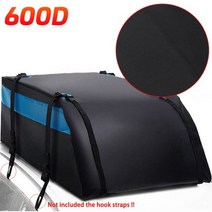 루프캐리어 루프백 호환 420D/600D 방수 카고 가방 자동차 루프 캐리어 범용 수하물 보관 큐브 여행 캠핑 보관함, 중국, 600디, 1개
