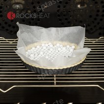 타르트누름돌 세라믹 스톤 파이 홈베이킹도구 500g(1+1)