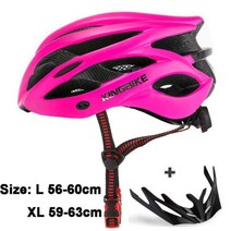 여성 자전거 헬멧 핑크 매트 사이클링 인 몰드 Casco Bicicleta hombre MTB 스포츠 보호 CE Ciclismo, XL, D-629-rose pink