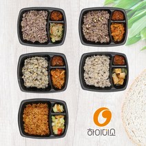건강식집밥 간단한아침 점심밥 수제 도시락한끼 5종 10팩, 수제도시락 5종 10팩