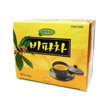 국내산 비파차 티백 60개입 전통 건강차 사무실 탕비 선물 비파엽 한방차 속편한다이어트 물대신차 맛있는차 어