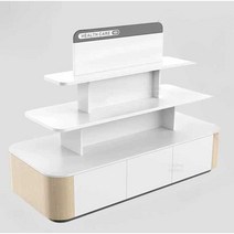 진열대 이동식 선반 가판대 행사매대 화장품 부스, 상세 페이지 참고, Js-c-01-홍보용 사다리