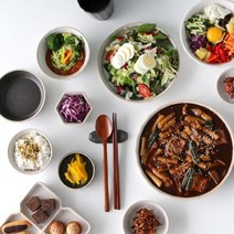cocooning DamDa KOREA 흙의 질감 명품 도자기그릇 14종(별도구매가능), 면기(브라운)