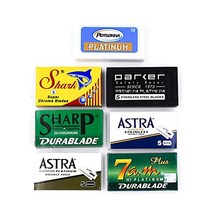105 블레이드 더블 에지 안전 면도날 페르소나 아스트라 샤크 샤프
