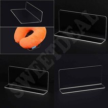 L형 투명 아크릴 칸막이 소형 아크릴진열 아크릴상품진열대 소품받침대