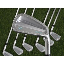 골프채세트 ZODIA P 골프 클럽 다리미 세트 헤드 커버 포함 단조 아이언 49Pw 그라파이트 스틸 샤프트 7 개 골프채풀세트, 18.Tour AD AD55 S 직구다이찌