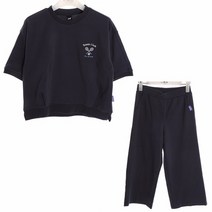 JCB주니어 NC02 7부맨투맨 와이드팬츠세트 JBS8R241GE